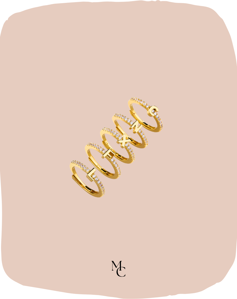 Bague initiale personnalisée®