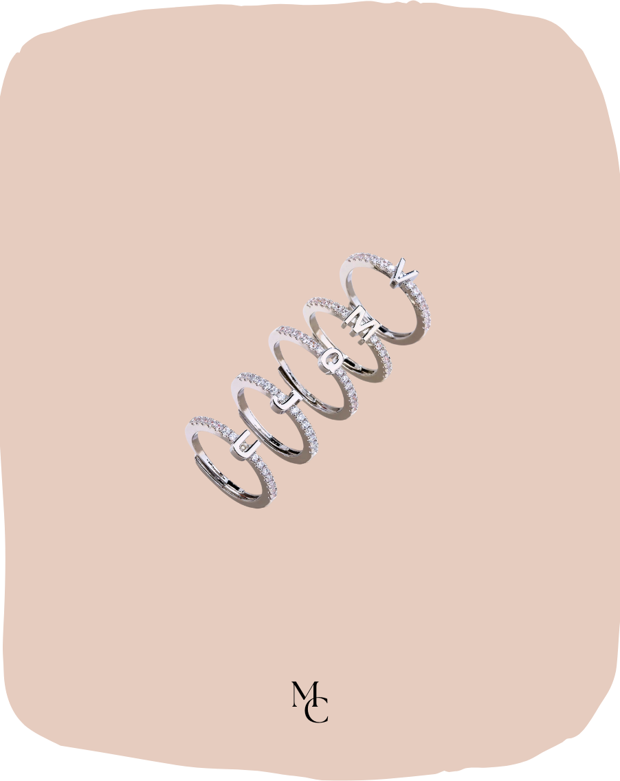 Bague initiale personnalisée®