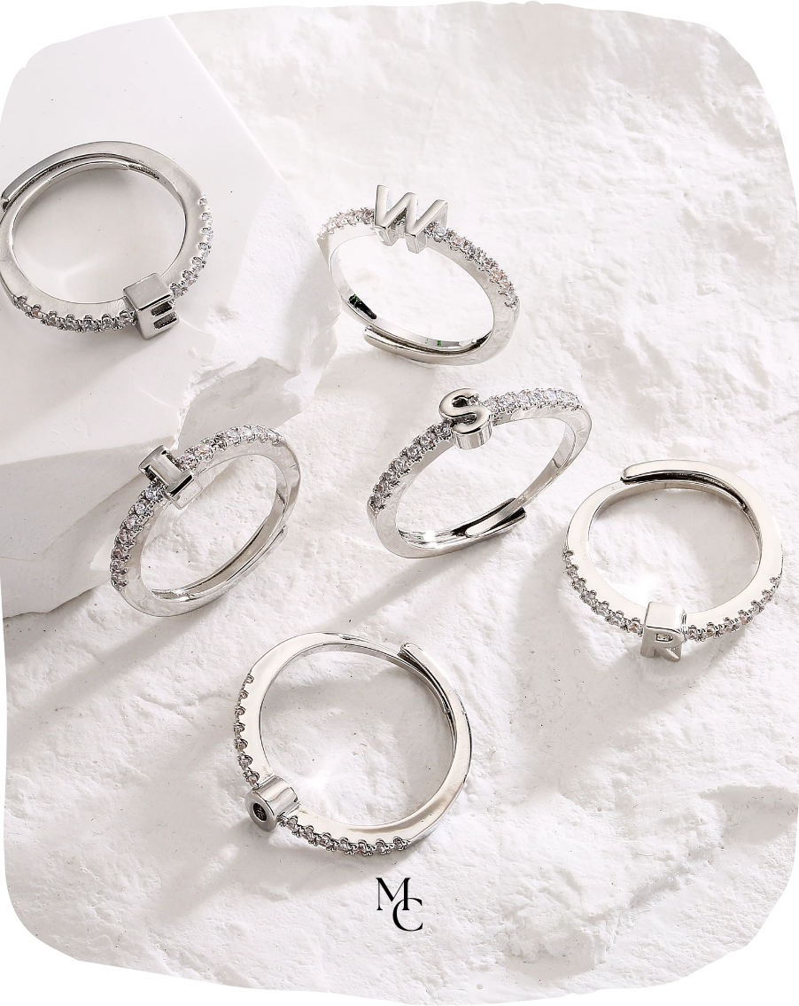 Bague initiale personnalisée®
