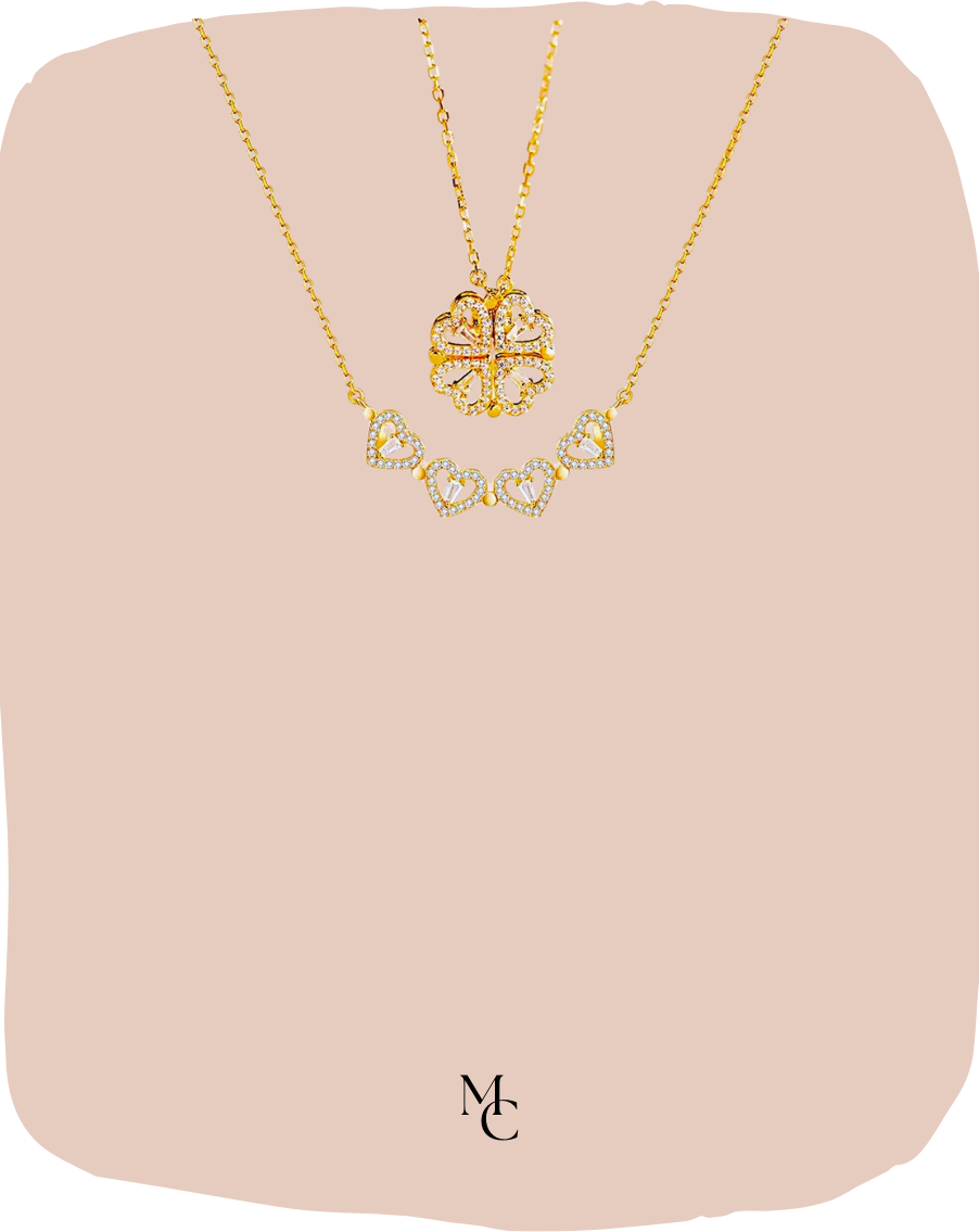 Collier pendentif magnétique d'amour®