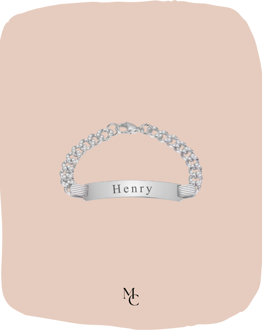 Bracelet cubain personnalisé®