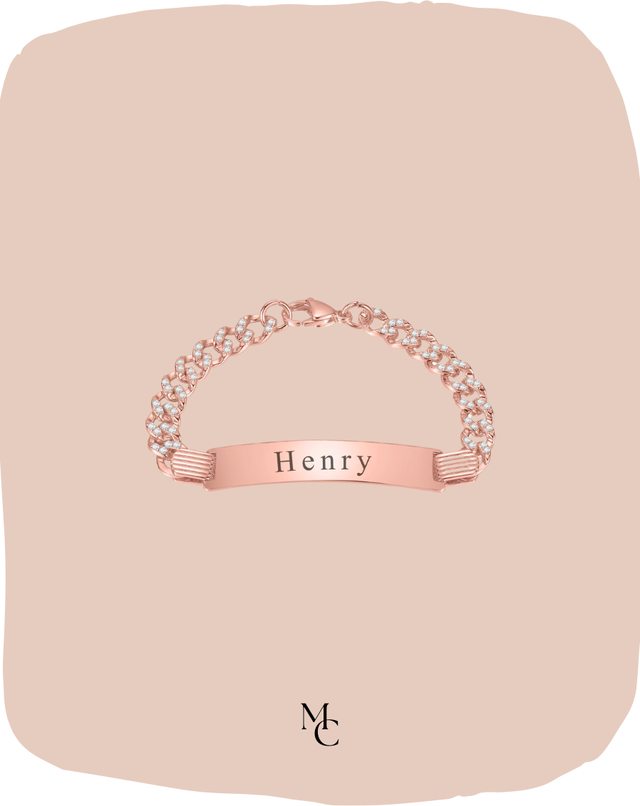 Bracelet cubain personnalisé®