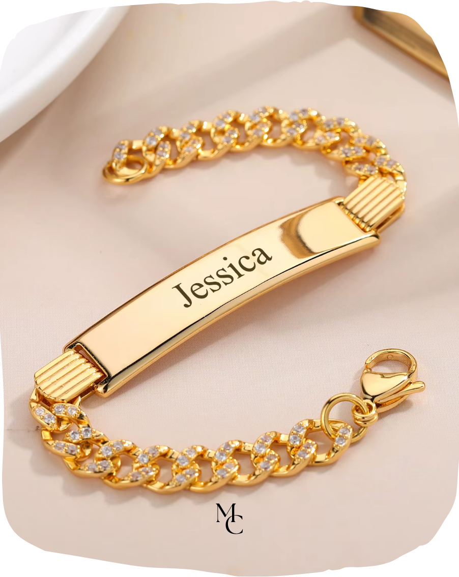 Bracelet cubain personnalisé®