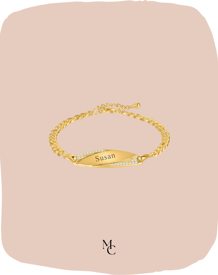 Collier ovale personnalisé®