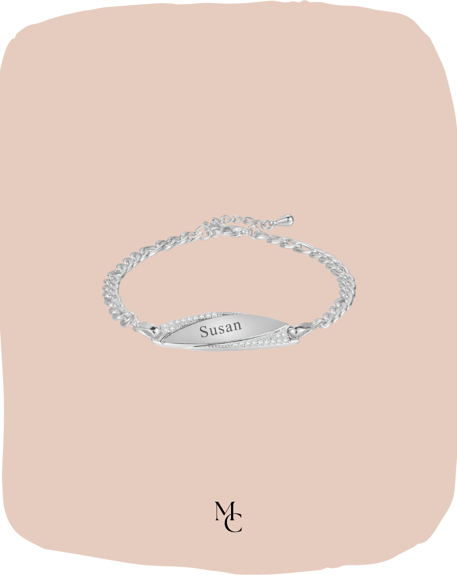 Collier ovale personnalisé®