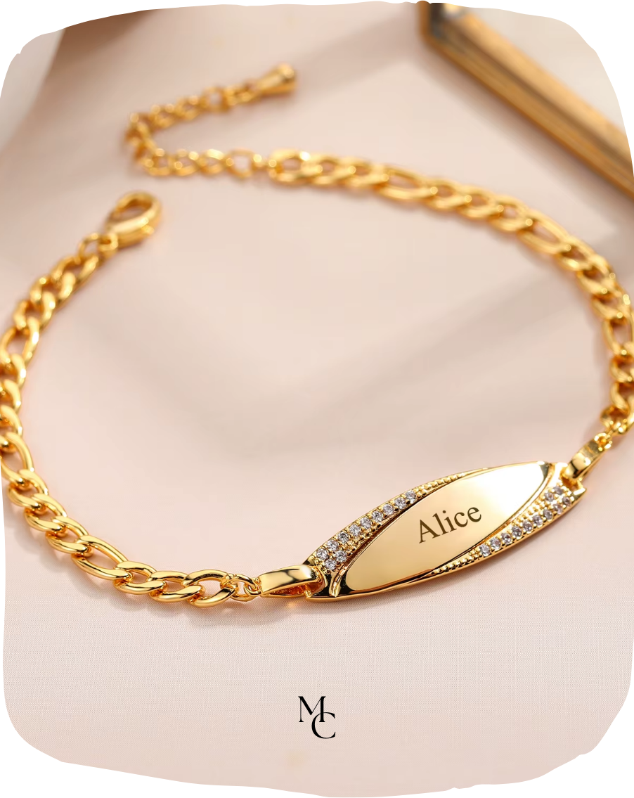 Collier ovale personnalisé®