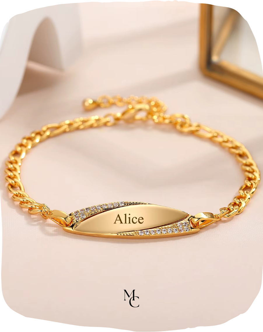 Collier ovale personnalisé®