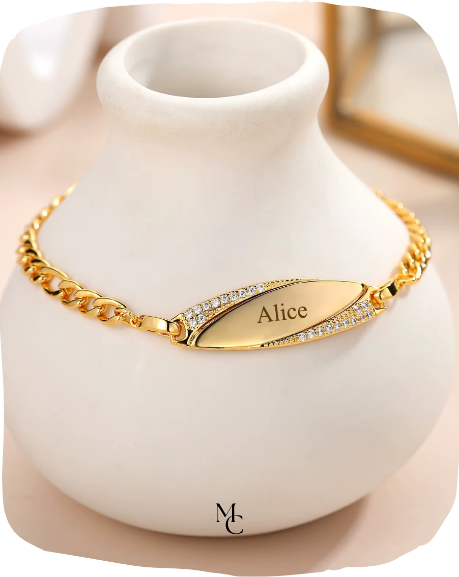Collier ovale personnalisé®