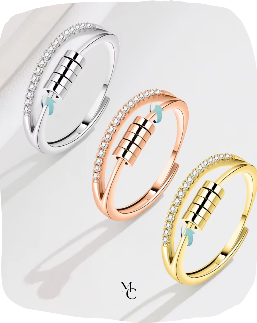 Bague réglable avec nom personnalisé®