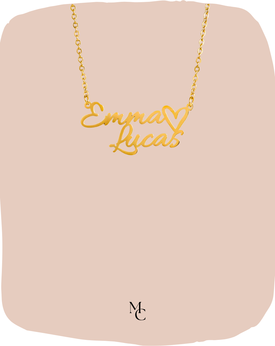 Collier personnalisé double noms®