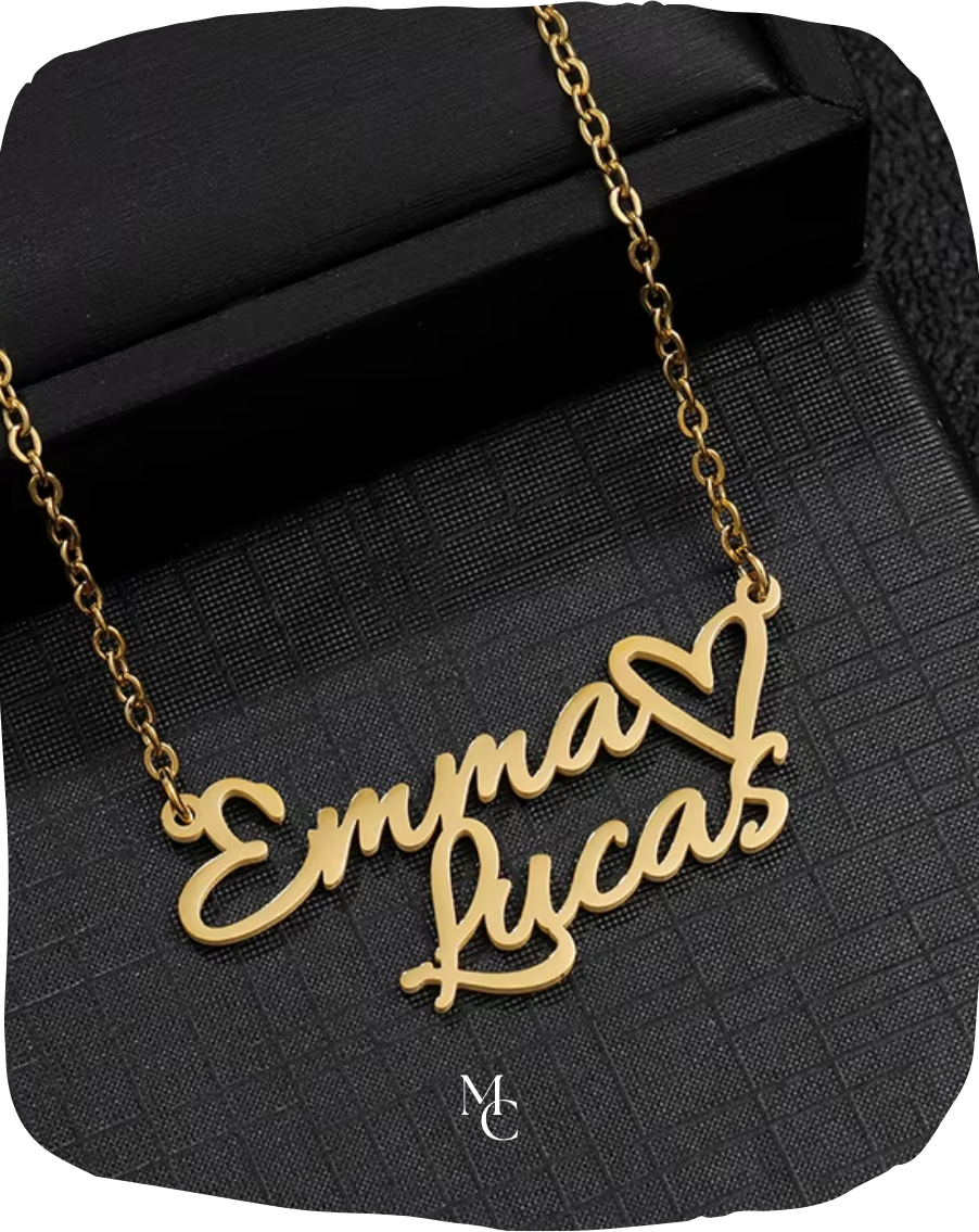 Collier personnalisé double noms®