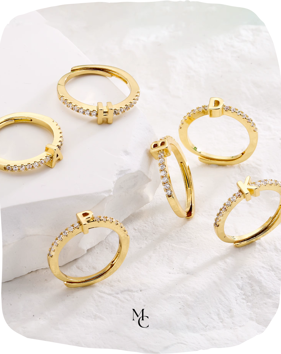 Bague initiale personnalisée®