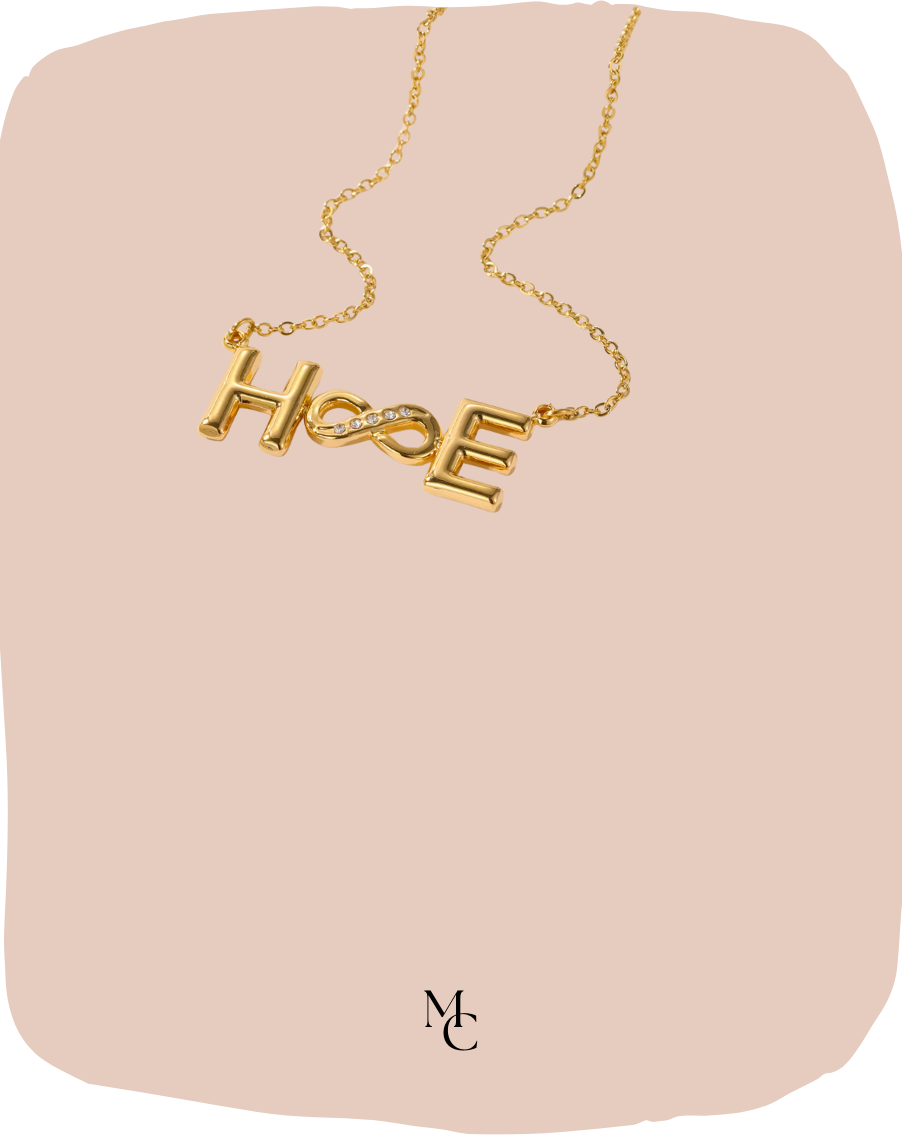 Collier lettre à bulles personnalisé®