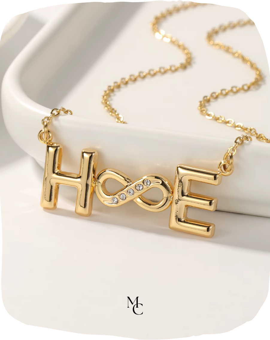 Collier lettre à bulles personnalisé®