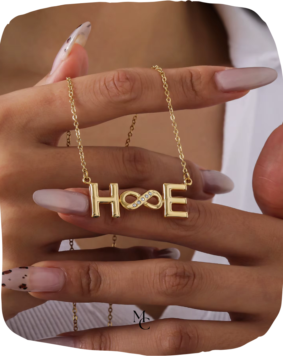 Collier lettre à bulles personnalisé®