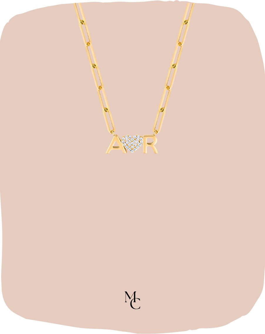 Collier lettres personnalisées®