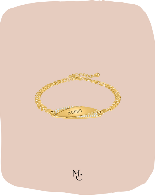 Collier ovale personnalisé®