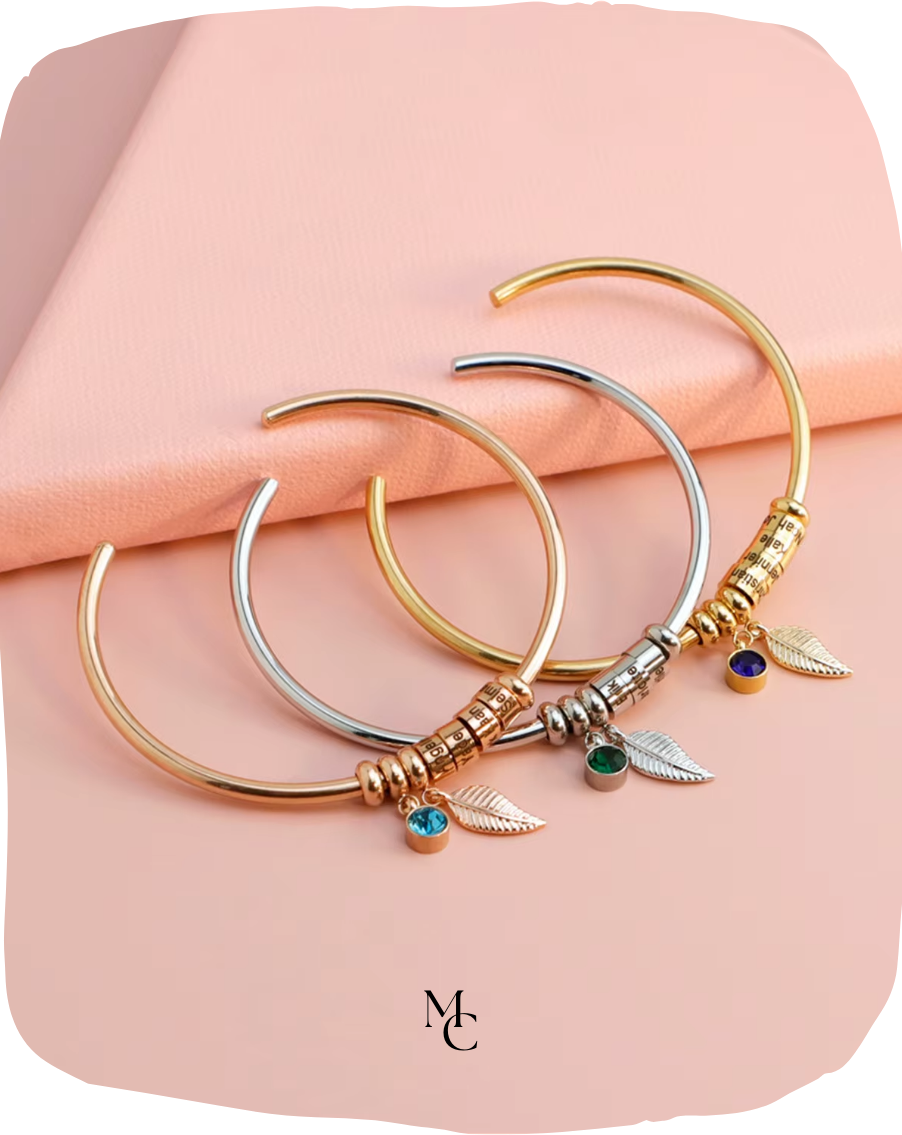 Personalisiertes Geburtssteinarmband®
